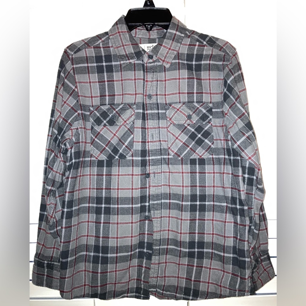 Boys Size Medium Plaid Flannel Shirts - Picture 7 of 10